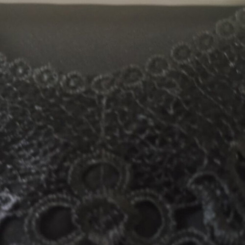 FITA Fashion women's blouse like new, black, lace and strass