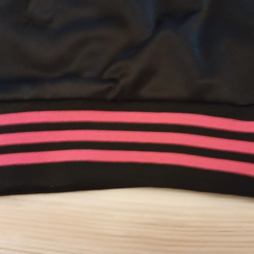 Adidas children's jacket large, black and pink