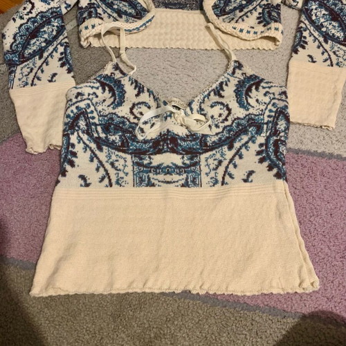 Sonia Fortuna set with bolero jacket and tank top like new