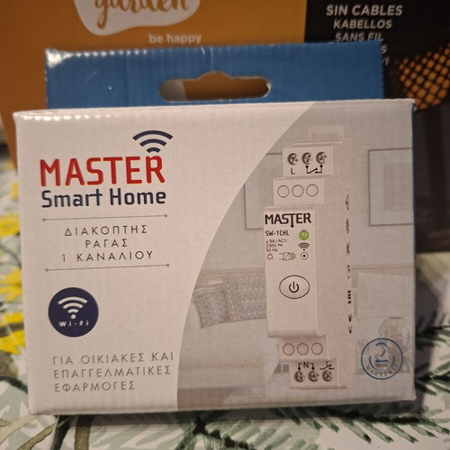 Master WiFi Rail Switch 8A 250V new