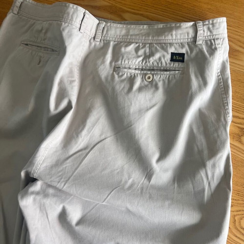 A/Xion beige men's chino shorts 3XL, like new, 100% cotton