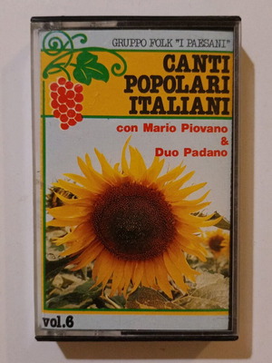 Κασέτα Canti Popolari Italiani - Gruppo Folk I Paesani μεταχειρισμένη