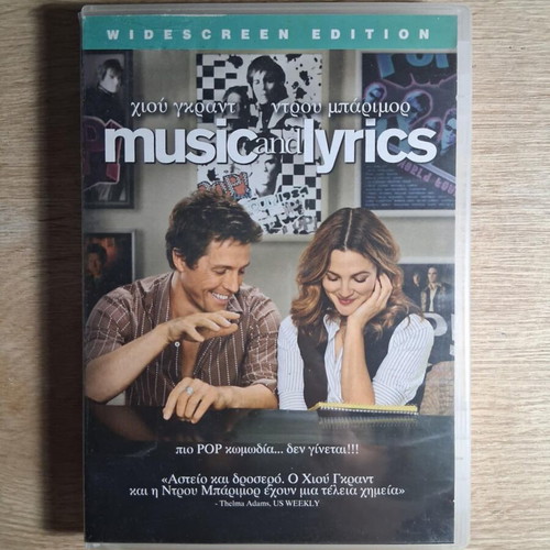 Music And Lyrics DVD used, comedy, romantic, subtitles