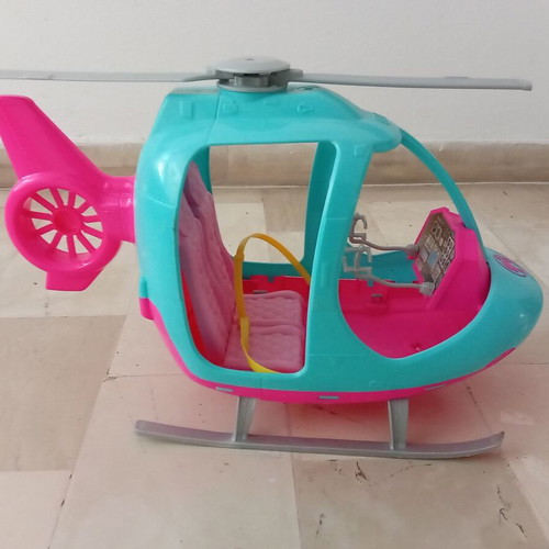 Barbie helicopter by Mattel, used, very good condition