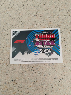 F1 Topps card new