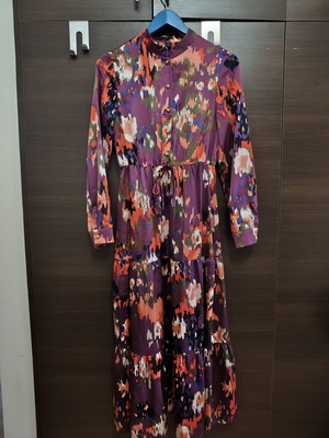 Shein long colorful dress, size small