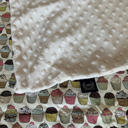 La Millou baby blanket double-sided used