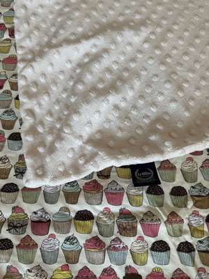La Millou baby blanket double-sided used