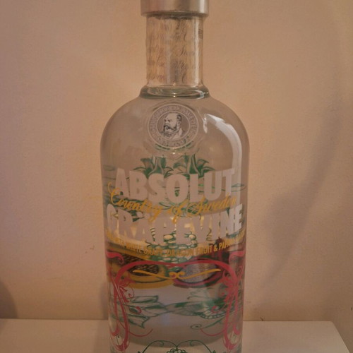 Absolut Grapevine Vodka new
