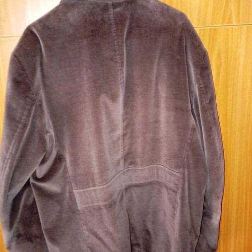 No Name winter jacket brown velvet texture, new, size XL