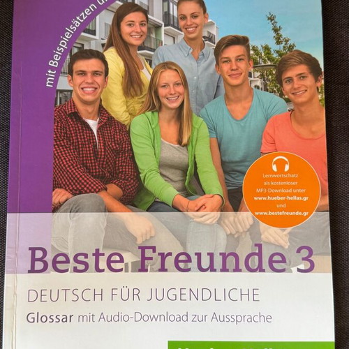 German books B1 and A2 like new, set of 3 pieces