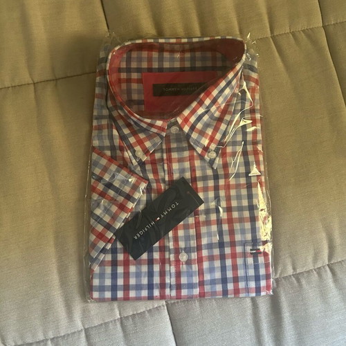 Tommy Hilfiger short sleeve shirt Large new