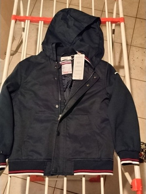 Orchestra jacket style campus for 10 years old, new, blue, size 140 cm