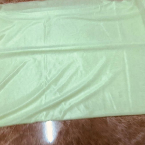 Light elastic lining fabric green 103x147 cm new