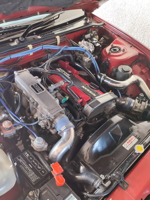 Nissan S13 200sx 180sx Silvia CA18DET Intercooler Antena Piping Τραβηχτήρας MAF Hose Radiator Rims-