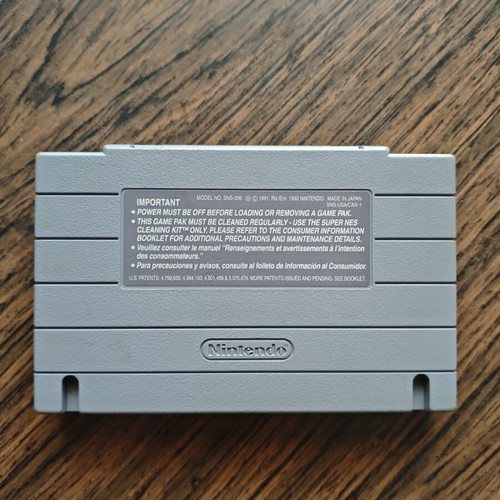 Super Street Fighter II SNES cartridge like new, NTSC-U