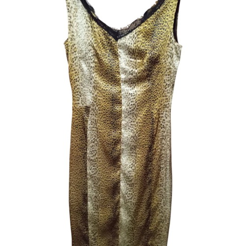 Toi&Moi leopard print dress like new, beige and brown