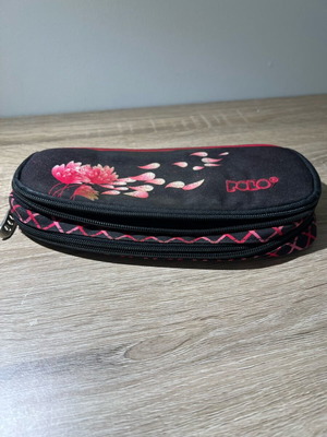 Pencil case used with functional zippers
