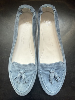 Truman’s blue suede ballerina flats size 38.5