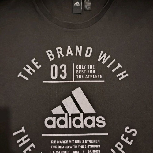 Adidas shirt used, size L, black