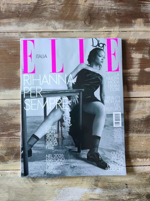 ELLE Italia περιοδικό με τη Rihanna στο εξώφυλλο, τεύχος 23 Σεπτεμβρίου 2026