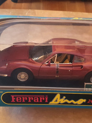 Αυτοκινητάκι Anson Ferrari Dino 246 GT 1:18 καινούργιο, μπορντό