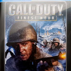 Call of Duty Finest Hour ( PLATINUM ) ( PS2 )