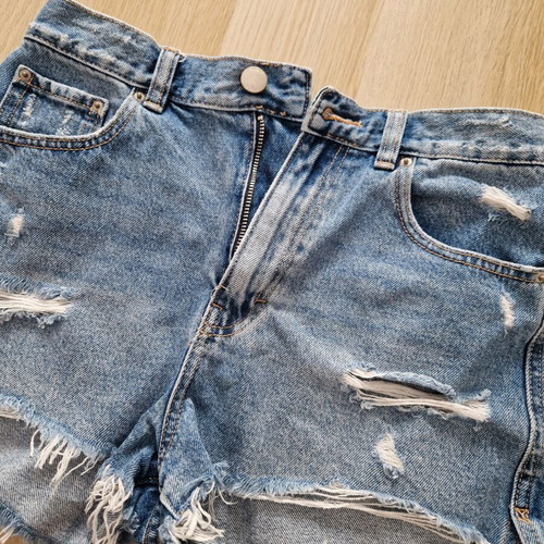 Pull & Bear denim shorts, Small 36, blue