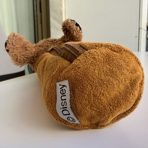 Disney plush Bambi pencil case used with zipper