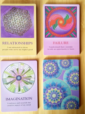 The Soul’s Journey Lesson Cards oracle deck by James Van Praagh