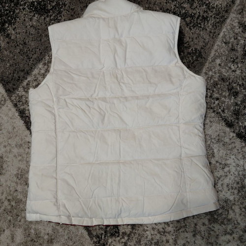 Nike reversible winter vest like new, red and white