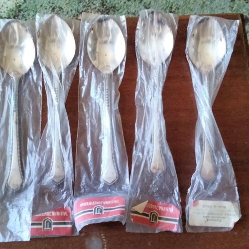 Tallinna Juveelitehas 66-piece silver-plated cutlery set new