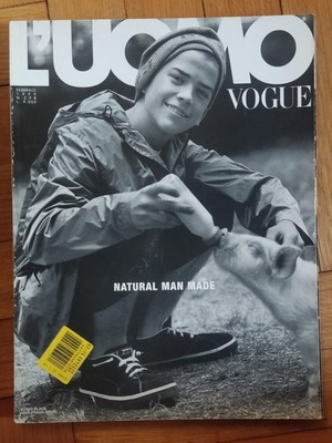 L' Uomo Vogue 1999 μεταχειρισμένο ιταλικό αντρικό περιοδικό μόδας