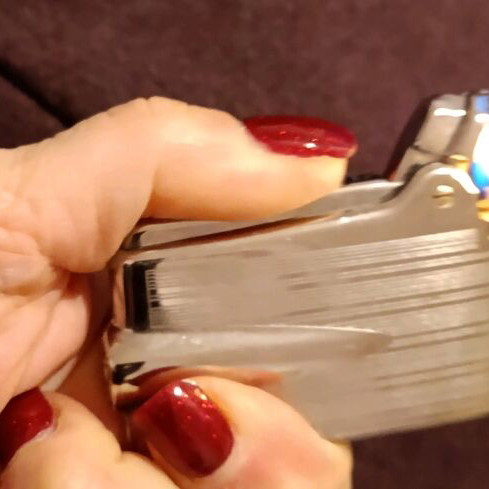 Ronson Varaflame Chrome Lighter like new, vintage 1980s