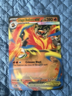 Mega Emboar 035 Jumbo Card new, promo