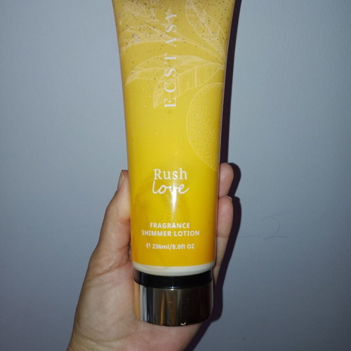Body shimmer lotion Ecstasy Rush Love new with glitter 236ml