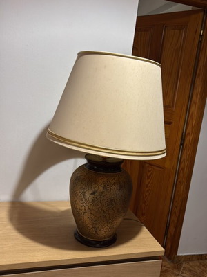 Vintage mid-century ceramic table lamp Candicer