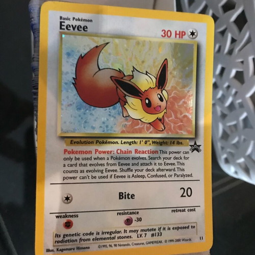 Eevee Promo 30hp Black Star like new