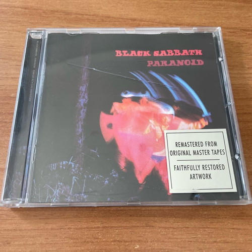 Black Sabbath Paranoid CD limited bonus pack used