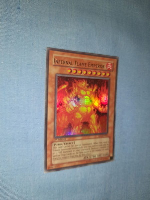 Yu-Gi-Oh! Infernal Flame Emperor κάρτα καινούργια, 1η Έκδοση