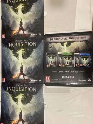 Dragon Age Inquisition Store Promo Display Cube like new