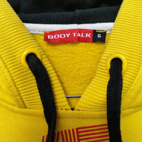Bodytalk women's sweatshirt like new, yellow, size S
