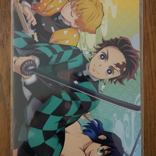 Anime Demon Slayer A4 school clear files new, set