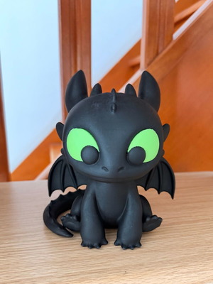Toothless φιγούρα σαν καινούργιο, ύψος 11 cm