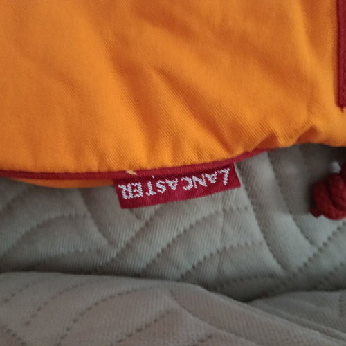 Lancaster beach bag shoulder used, orange