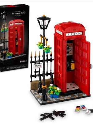21347 LEGO Ideas Red London Telephone Box