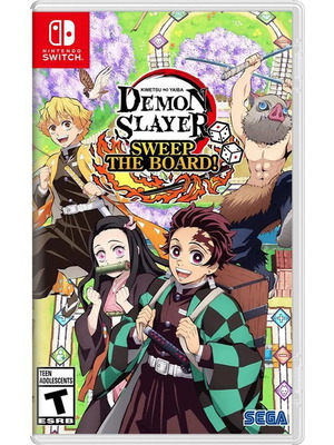 Demon Slayer: Kimetsu No Yaiba - Sweep the Board! Nintendo Switch new