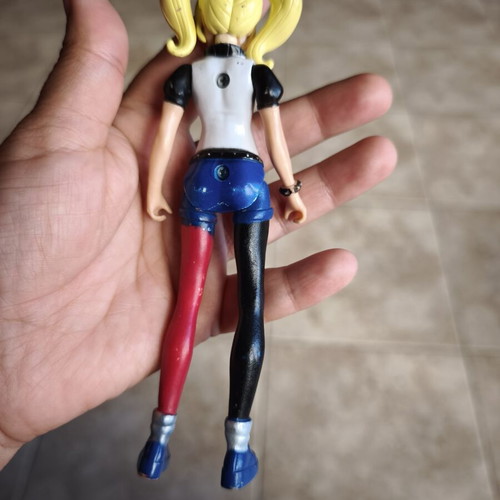 Harley Quinn Mattel DC figure used, 2015-2016, 16cm