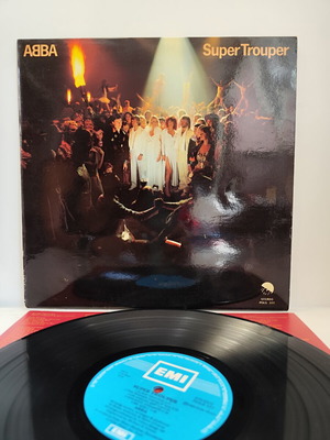 ABBA Super Trouper vinyl LP 1980 Greek edition like new, pop
