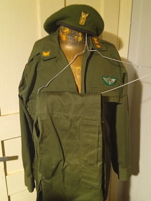 Khaki Lieutenant Colonel Uniform LOK 1973 with rare phoenix patch